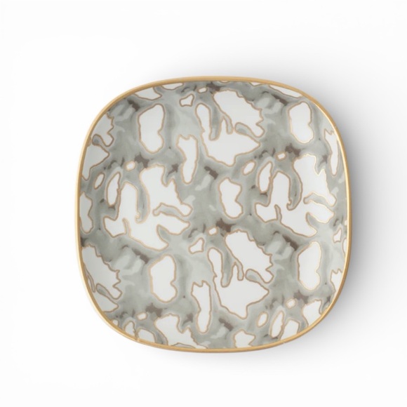Talianna Aragon Jewelry Tray In Gray and Gold NWT